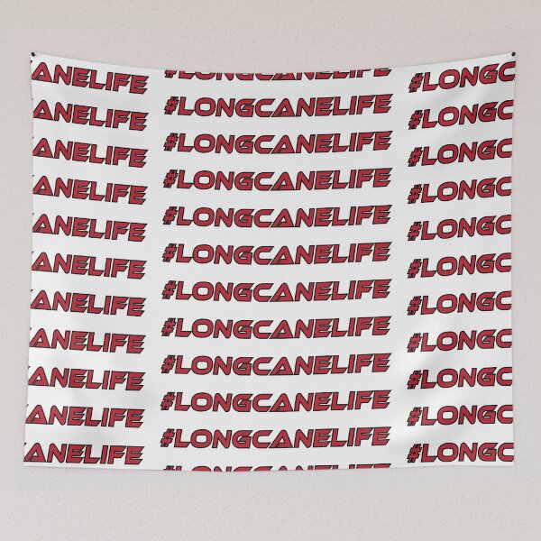 Item preview, Long Cane Life Red Black designed and sold by IndeOandM.