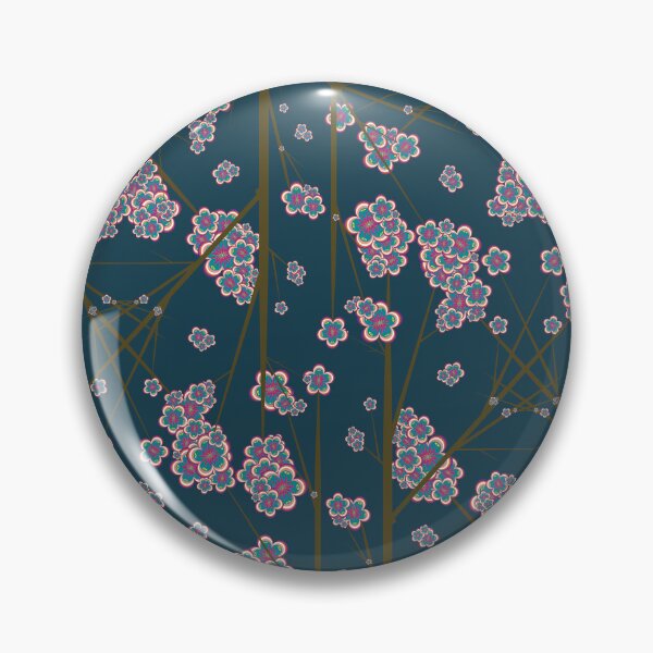 Item preview, Peculiar Branches - Dark Cyan  designed and sold by Elisa Yinh Creative.