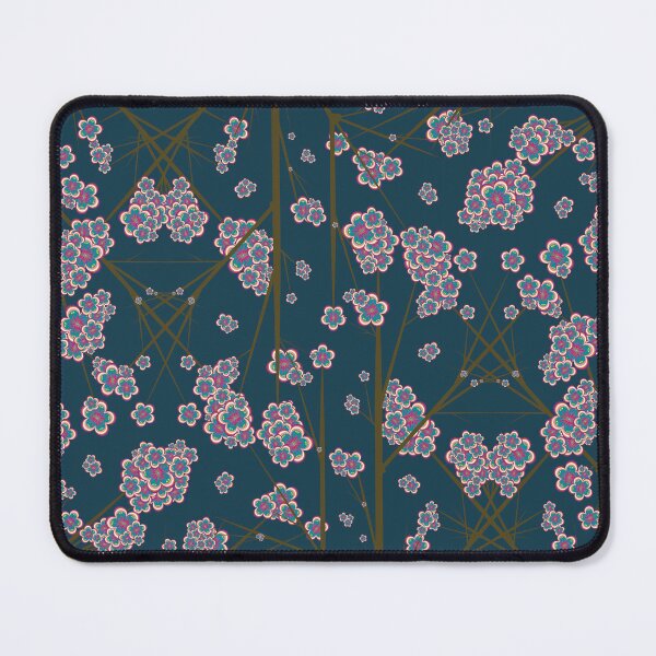 Item preview, Peculiar Branches - Dark Cyan designed and sold by Elisa Yinh Creative.