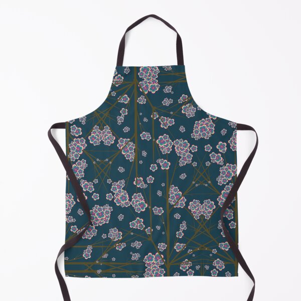Item preview, Peculiar Branches - Dark Cyan designed and sold by Elisa Yinh Creative.