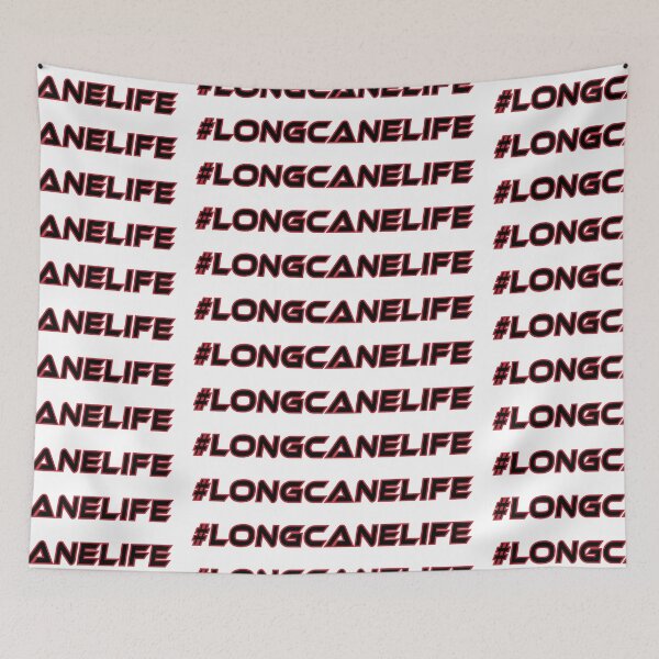 Item preview, Long Cane Life Black Red designed and sold by IndeOandM.