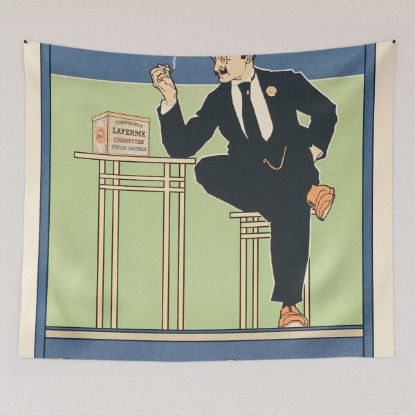 Item preview, Fritz Rehm - Cigaretten Laferme - Vintage Art designed and sold by RickE.