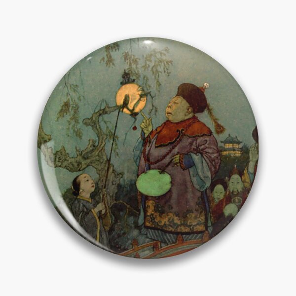 Item preview, Edmund Dulac - The Nightingale - Vintage Art designed and sold by RickE.