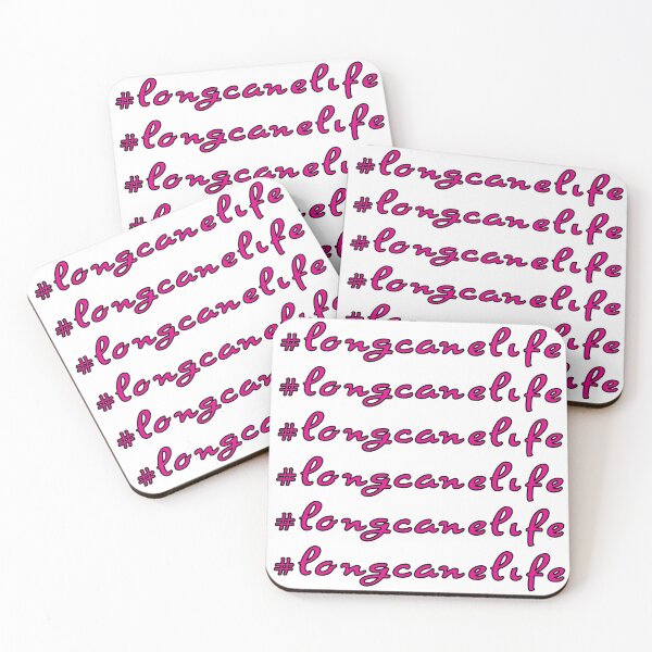 Item preview, Long Cane Life Pink designed and sold by IndeOandM.