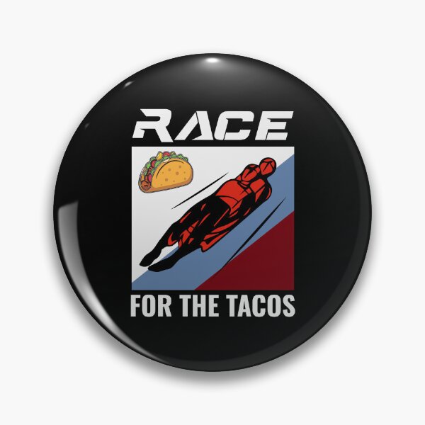 Item preview, Luge Sledding Sledge Race Extreme Sports Tacos designed and sold by TastefulTees.