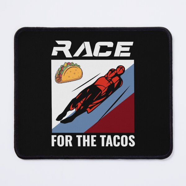 Item preview, Luge Sledding Sledge Race Extreme Sports Tacos designed and sold by TastefulTees.