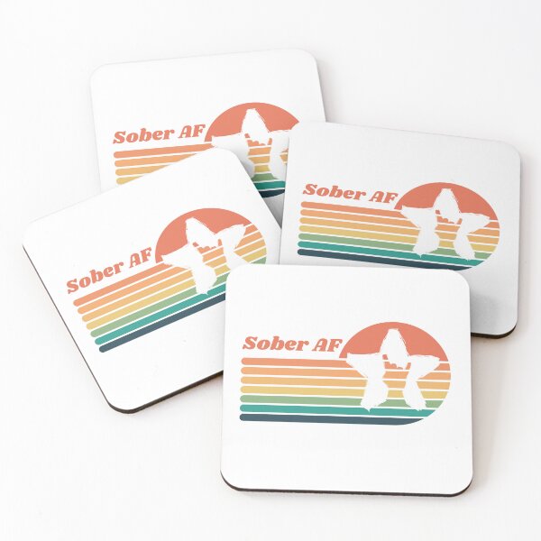 Item preview, Celebrate Sobriety, Sober AF designed and sold by superbling.