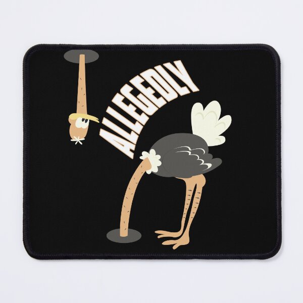 Item preview, Allegedly Ostrich Shirt Vintage Retro Funny Ostrich Lover designed and sold by Easton designer.