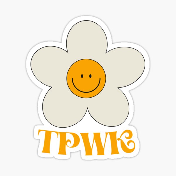 TPWK flower Sticker