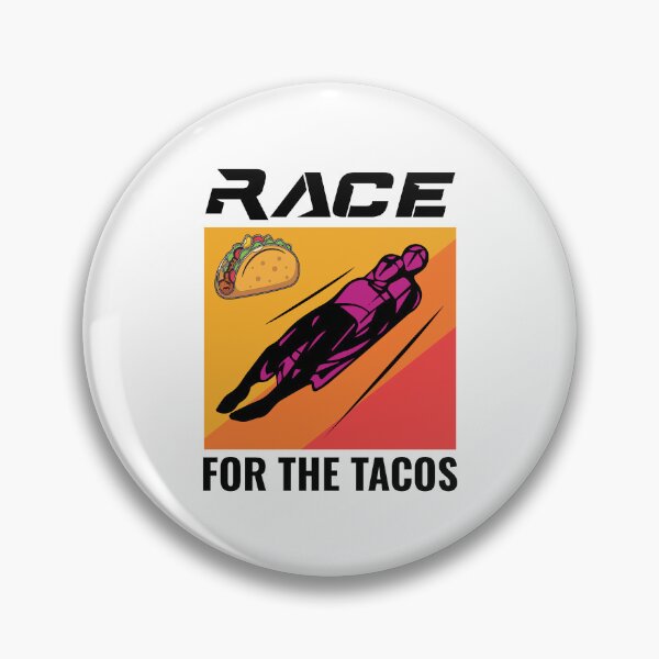 Item preview, Luge Sledding Sledge Race Extreme Sports Tacos designed and sold by TastefulTees.