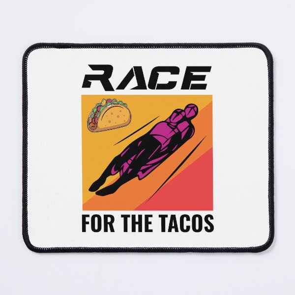 Item preview, Luge Sledding Sledge Race Extreme Sports Tacos designed and sold by TastefulTees.