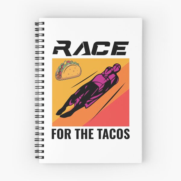 Item preview, Luge Sledding Sledge Race Extreme Sports Tacos designed and sold by TastefulTees.