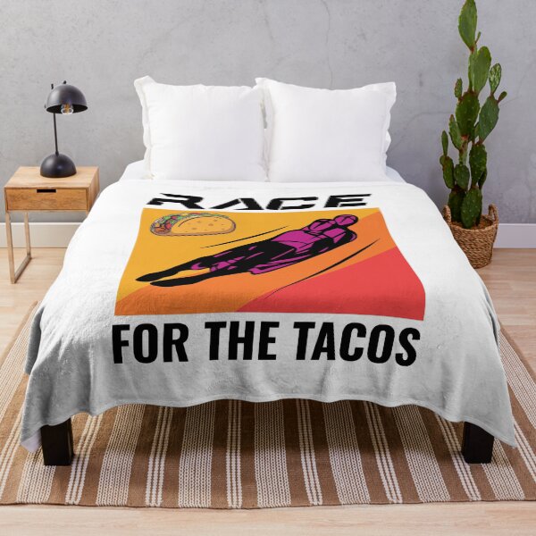 Item preview, Luge Sledding Sledge Race Extreme Sports Tacos designed and sold by TastefulTees.