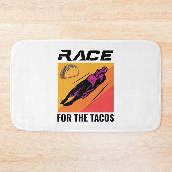 Item preview, Luge Sledding Sledge Race Extreme Sports Tacos designed and sold by TastefulTees.