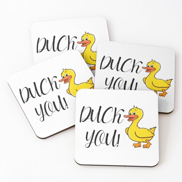 Item preview, Funny Duck you Typography and illustration  designed and sold by X-Trends.