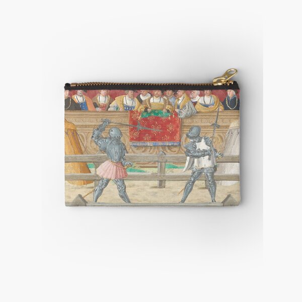Item preview, Jacques de Lalaing Fighting the Lord of Espiry at the Passage of Arms of the Fountain of Tears - Vintage Art designed and sold by RickE.