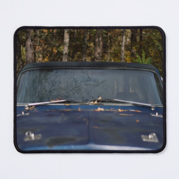 Item preview, Front of Blue Hot Rod Hood in Fall designed and sold by MixinMadness.