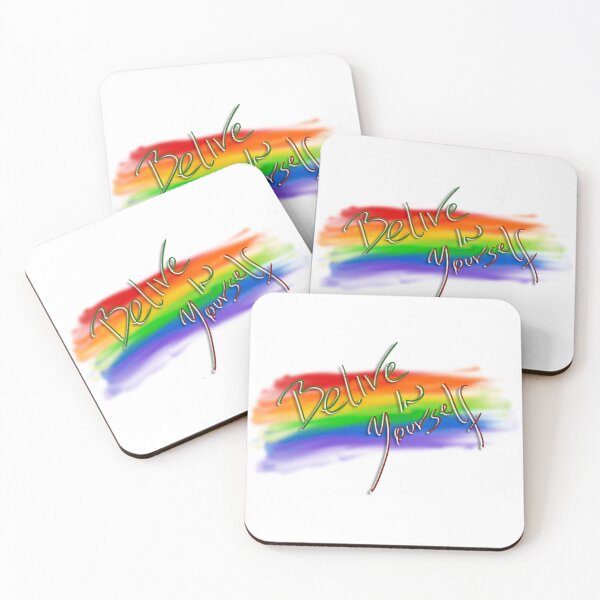 Item preview, Belive in yourself, rainbow designed and sold by Meo Design.