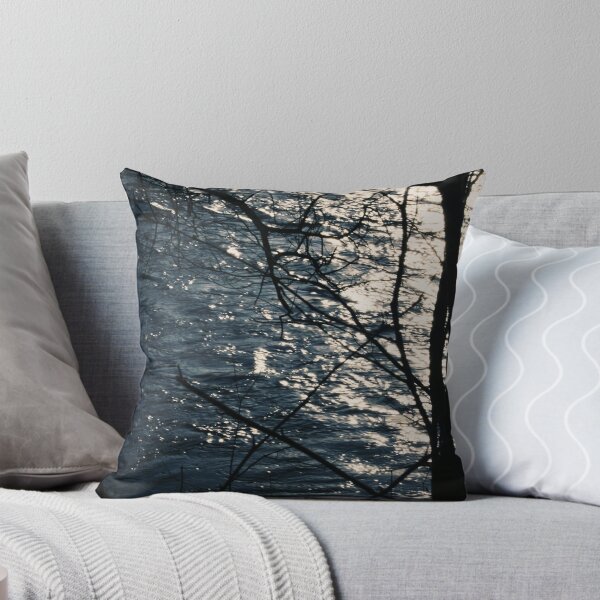 Item preview, Deep blue view of the river designed and sold by LuxorArtz.