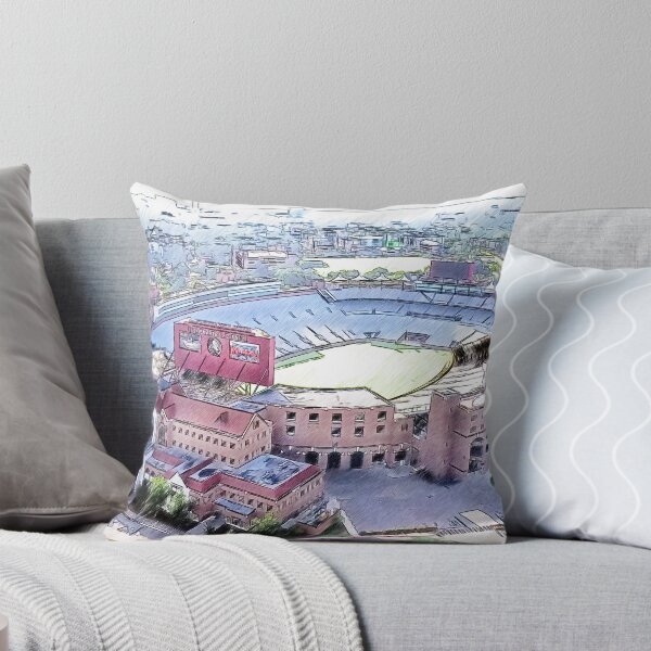 Item preview, Aerial of the Doak Campbell Stadium in Tallahassee, Florida - pencil sketch designed and sold by NickoPrints.