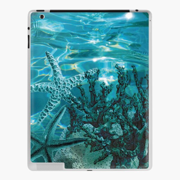 Blue water iPad Skin