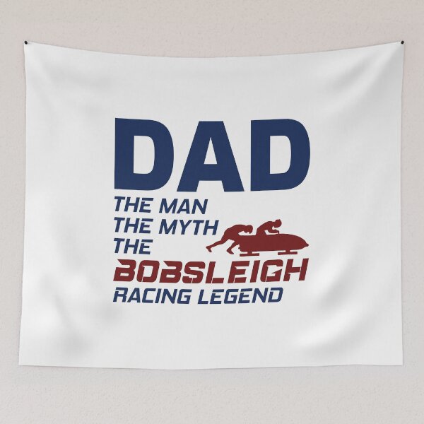Item preview, Bobsleigh Bobsled Racing Bobsleighing Dad Fathers day designed and sold by TastefulTees.