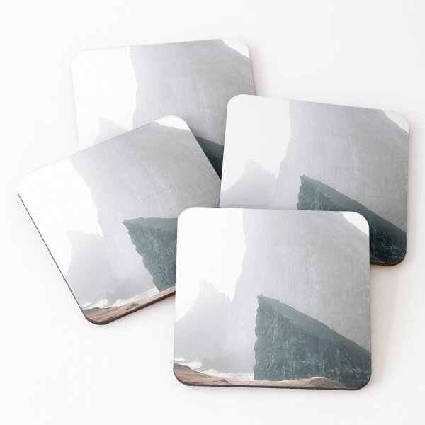Item preview, Dramatic Cliffs of Drangarnik and Tindhólmur | Faroe Island designed and sold by PhotosByVille.