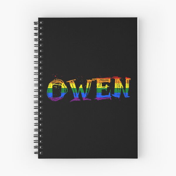 Item preview, Men rainbow name gay Owen designed and sold by LoveIsColorful.