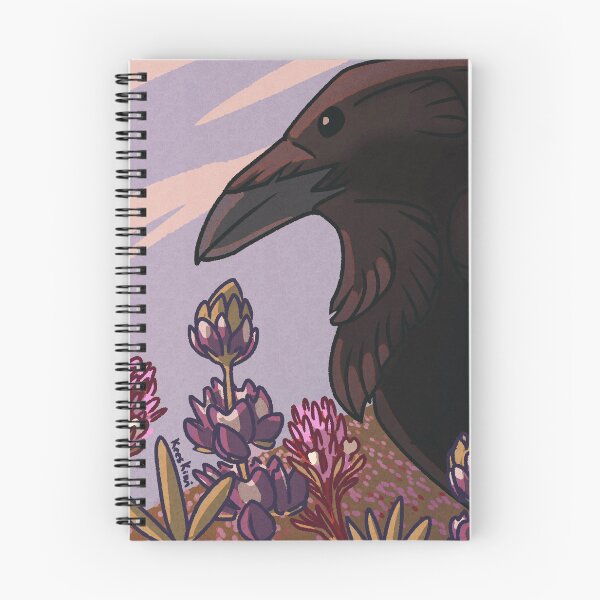 Item preview, the raven, the lupines, the owl's clover designed and sold by KeesKiwi.