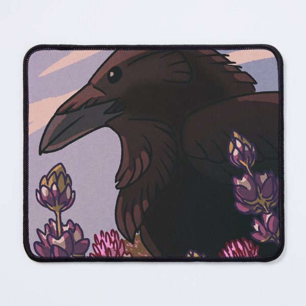 Item preview, the raven, the lupines, the owl's clover designed and sold by KeesKiwi.
