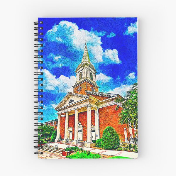 Item preview, The First Baptist Church of Tallahassee - impressionist painting designed and sold by NickoPrints.