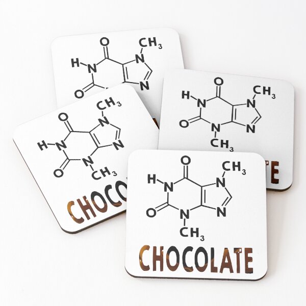 Item preview, Chocolate, Chocolate molecule designed and sold by Toonify4U.