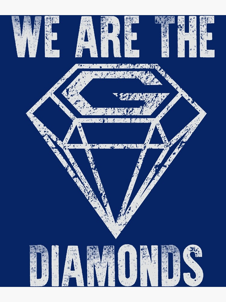 Disover Glasgow Diamonds Premium Premium Matte Vertical Poster