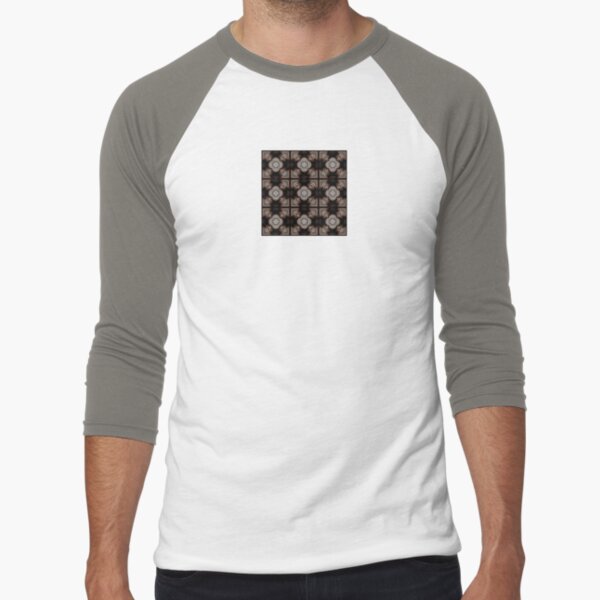 Pattern 1 Baseball ¾ Sleeve T-Shirt