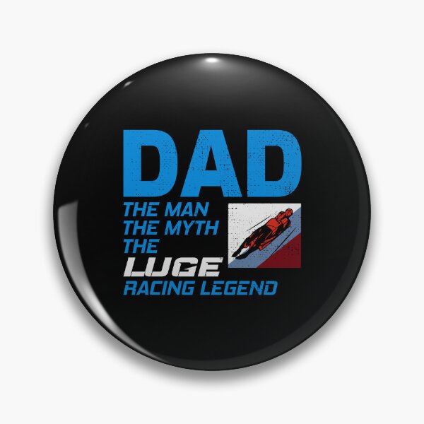 Item preview, Luge Sledding Sledge Race Dad Papa Fathers day designed and sold by TastefulTees.
