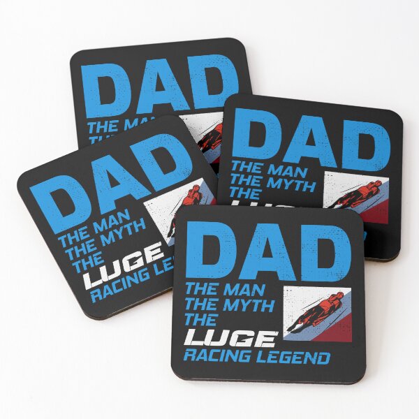 Item preview, Luge Sledding Sledge Race Dad Papa Fathers day designed and sold by TastefulTees.