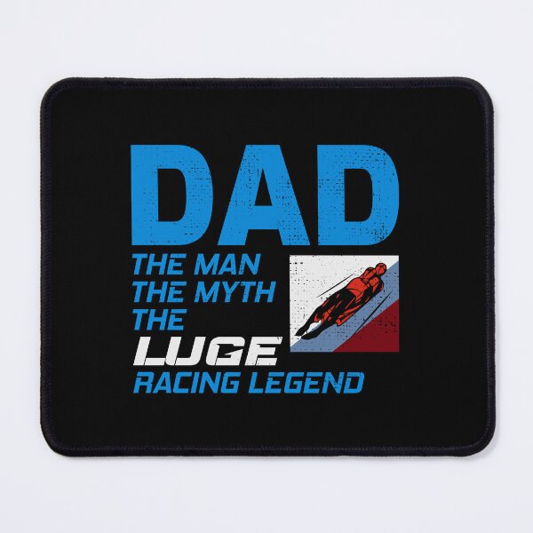 Item preview, Luge Sledding Sledge Race Dad Papa Fathers day designed and sold by TastefulTees.