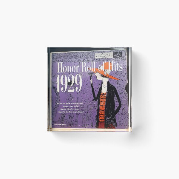 Artikelvorschau, Honor Roll of Hits, 1929, EP, Flapper, Jazz Age, Gatsby entworfen und verkauft von Vintaged.