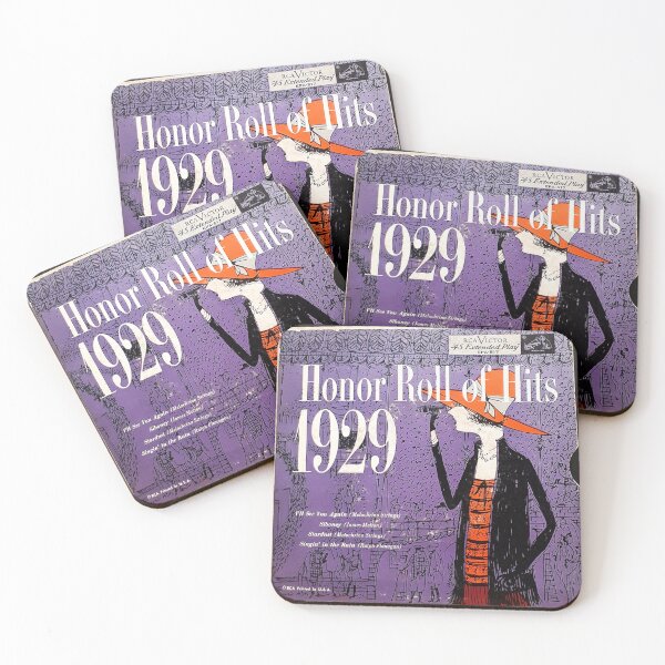 Artikelvorschau, Honor Roll of Hits, 1929, EP, Flapper, Jazz Age, Gatsby entworfen und verkauft von Vintaged.