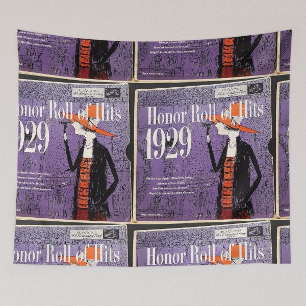 Item preview, Honor Roll of Hits, 1929, ep, flapper, jazz age, gatsby designed and sold by Vintaged.