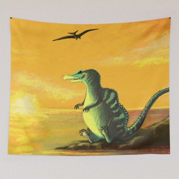 Item preview, Spinosaurus at Sunset designed and sold by dweebsville.