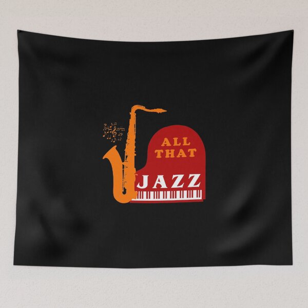 Item preview, All That Jazz Zipped Hoodie designed and sold by elliottbow.