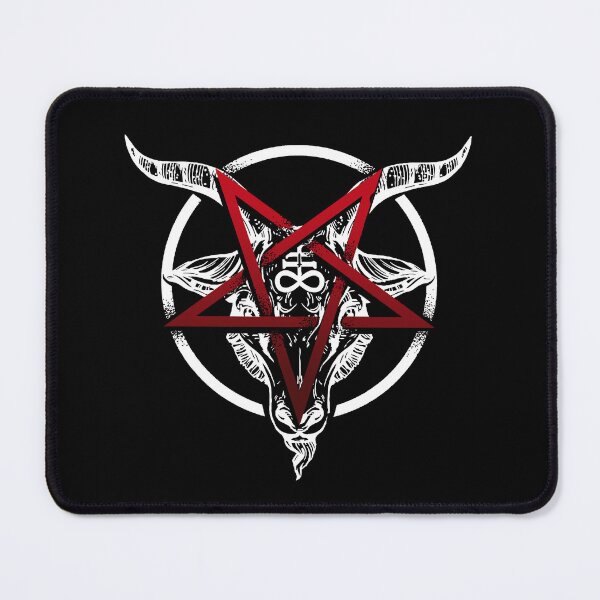 Item preview, Satan Baphomet, goat and reversed pentagram star. designed and sold by VinagreShop.