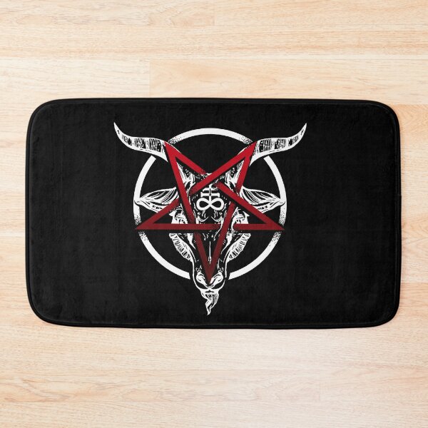 Item preview, Satan Baphomet, goat and reversed pentagram star. designed and sold by VinagreShop.