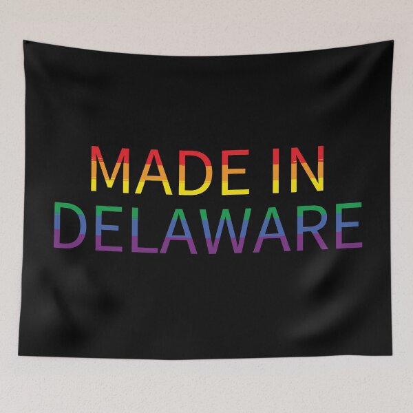Item preview, Rainbow LGBT Delaware, US designed and sold by LoveIsColorful.