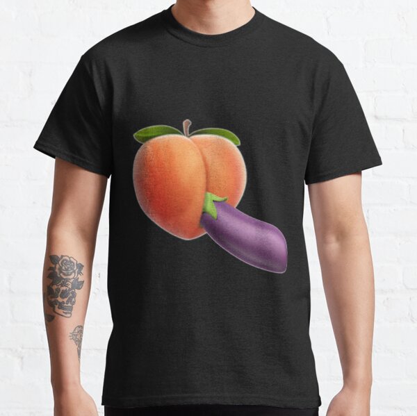 Underpants Sexy Custom Funny Food Porno Peach Eggplant Design