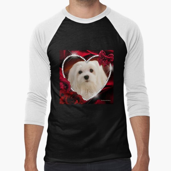 Item preview, Snowdrop the Maltese - Sweet Valentine designed and sold by MoragBates.