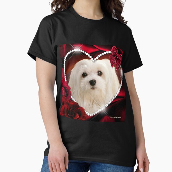 Item preview, Snowdrop the Maltese - Sweet Valentine designed and sold by MoragBates.