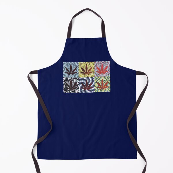 Item preview, Pot Leaf Pop Art with Retro Colorful Psychedelic Spirals with Space Pot Leaves designed and sold by YomeHayin.