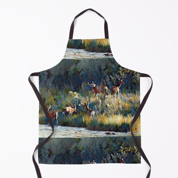 Item preview, Sabrina Farmer Art - 5 Bucks - Deer at Eleven Mile Canyon designed and sold by sabrinart42.